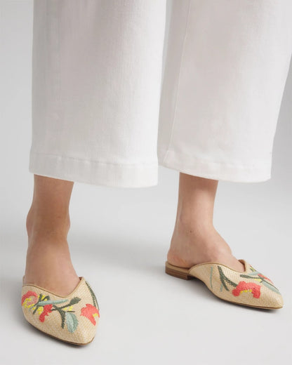 Chico's Featured | Gabby Raffia Mule