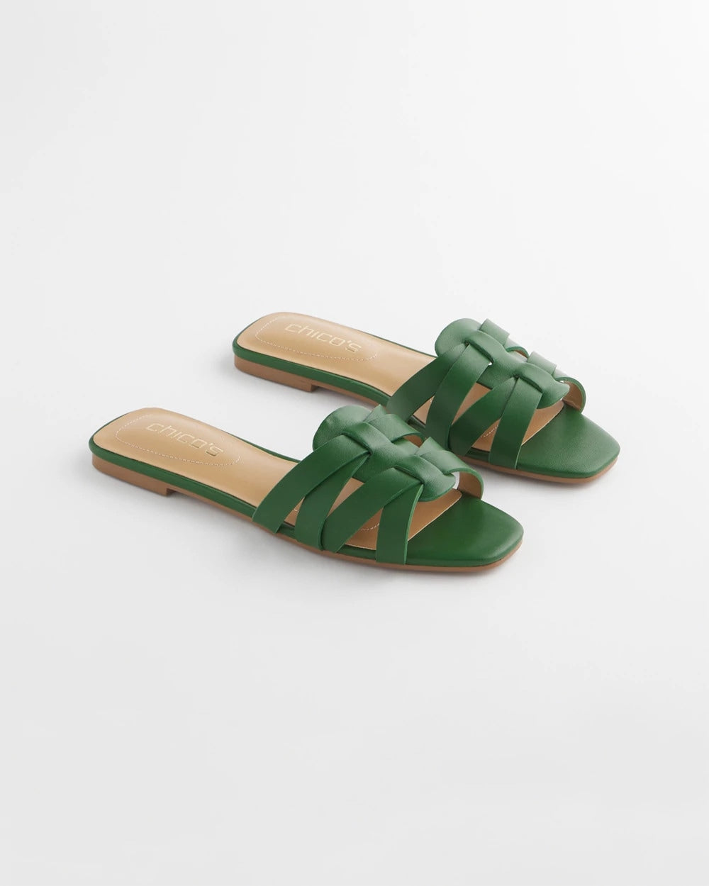 Chico's Value | Cassidy Cross-Strap Slide Sandals