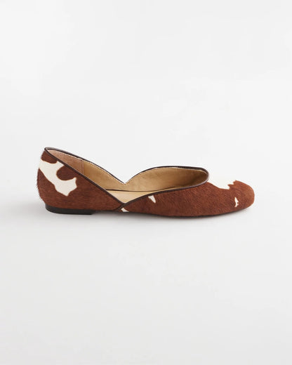 Chico's Discount | Sophie Pony Haircalf Leather Flats