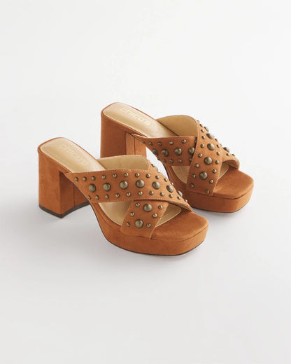 Chico's Sale | Vale Western Suede Block Heels