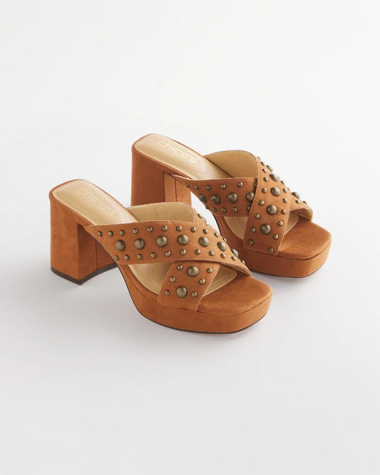 Chico's Sale | Vale Western Suede Block Heels