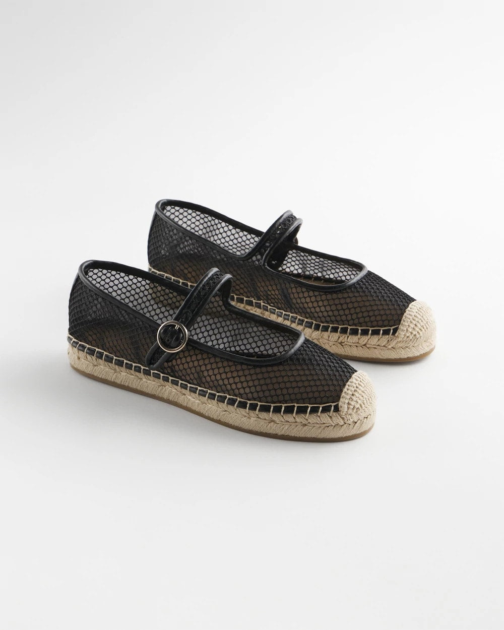 Chico's Value | Eliana Mesh Mary Jane Espadrille