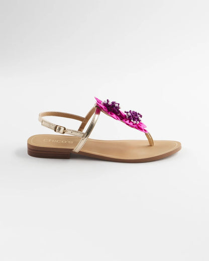 Chico's Featured | Sunset Flower Sandal