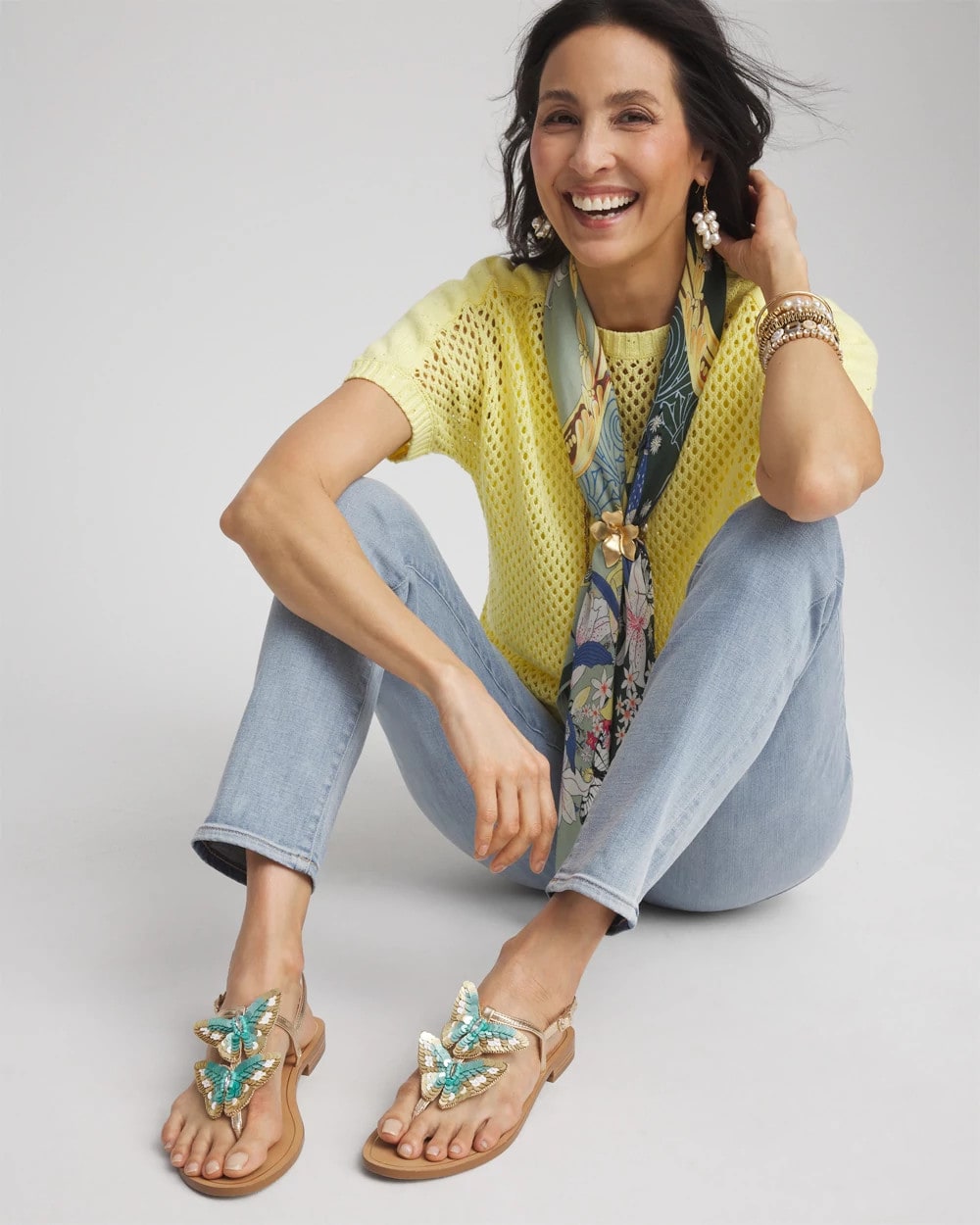 Chico's Best Price | Butterfly T-Strap Sandal