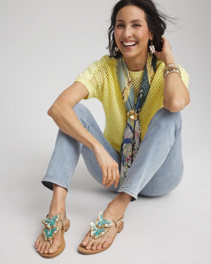 Chico's Best Price | Butterfly T-Strap Sandal