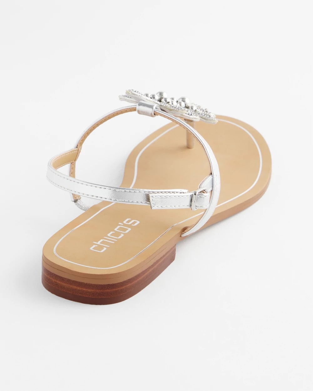 Chico's Signature | Beach Starfish T-Strap Sandals