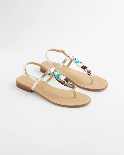 Chico's Discount | Beach Parrot T-Strap Sandals
