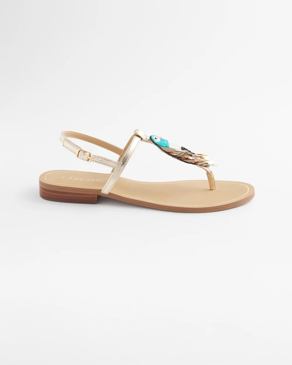 Chico's Discount | Beach Parrot T-Strap Sandals