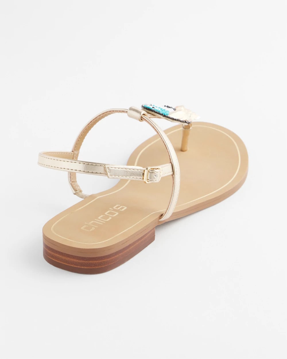 Chico's Discount | Beach Parrot T-Strap Sandals
