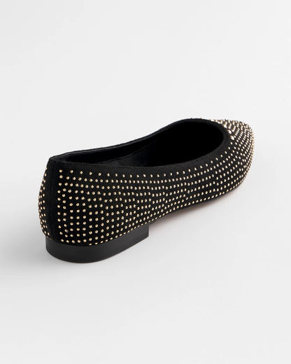 Chico's Quality | Suede Studded Flats