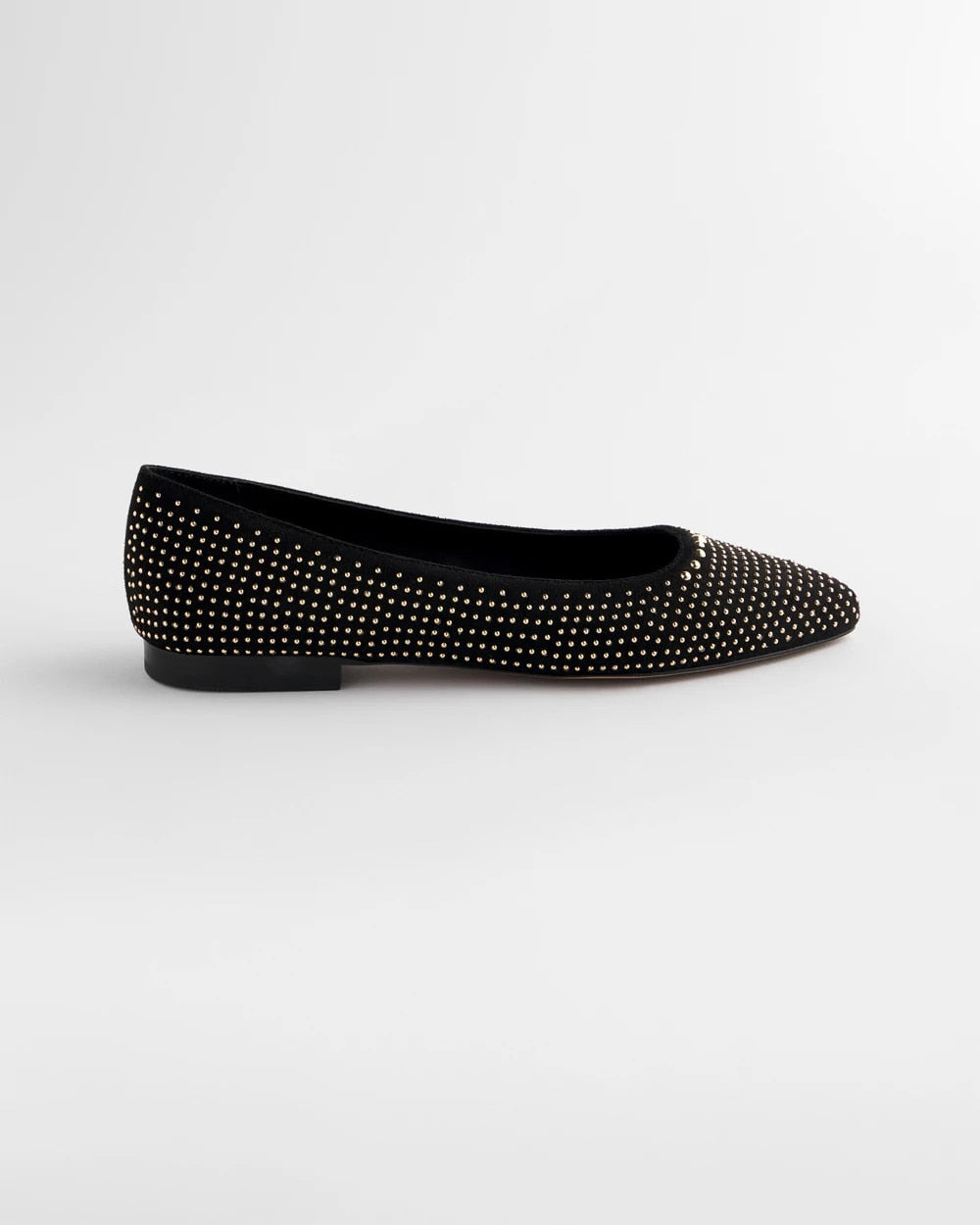 Chico's Quality | Suede Studded Flats