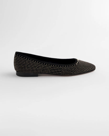 Chico's Quality | Suede Studded Flats