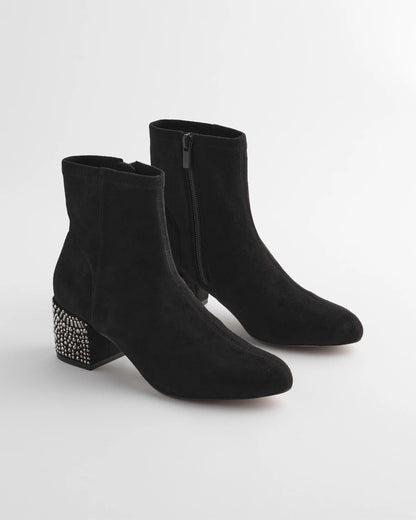 Chico's Customer Favorite | Embellished Destiny Art Deco Boot Heels