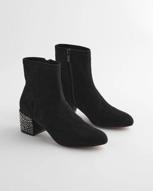 Chico's Customer Favorite | Embellished Destiny Art Deco Boot Heels