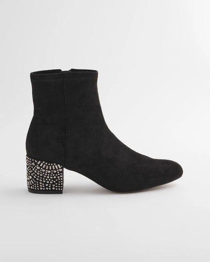 Chico's Customer Favorite | Embellished Destiny Art Deco Boot Heels