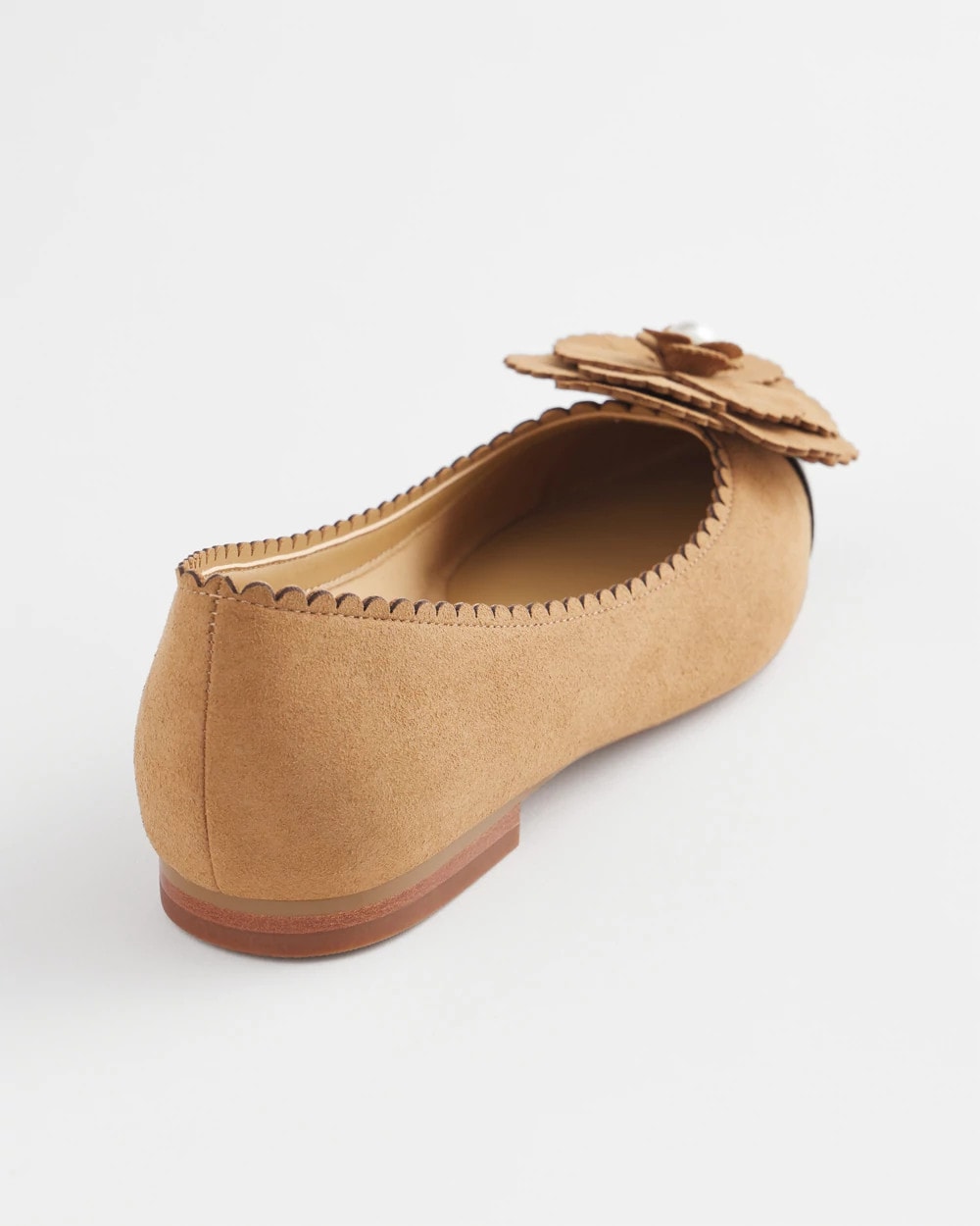Chico's Recommended | Microsuede Ballet Flats
