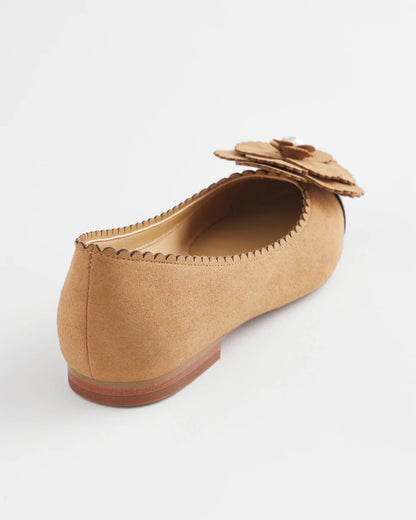 Chico's Recommended | Microsuede Ballet Flats