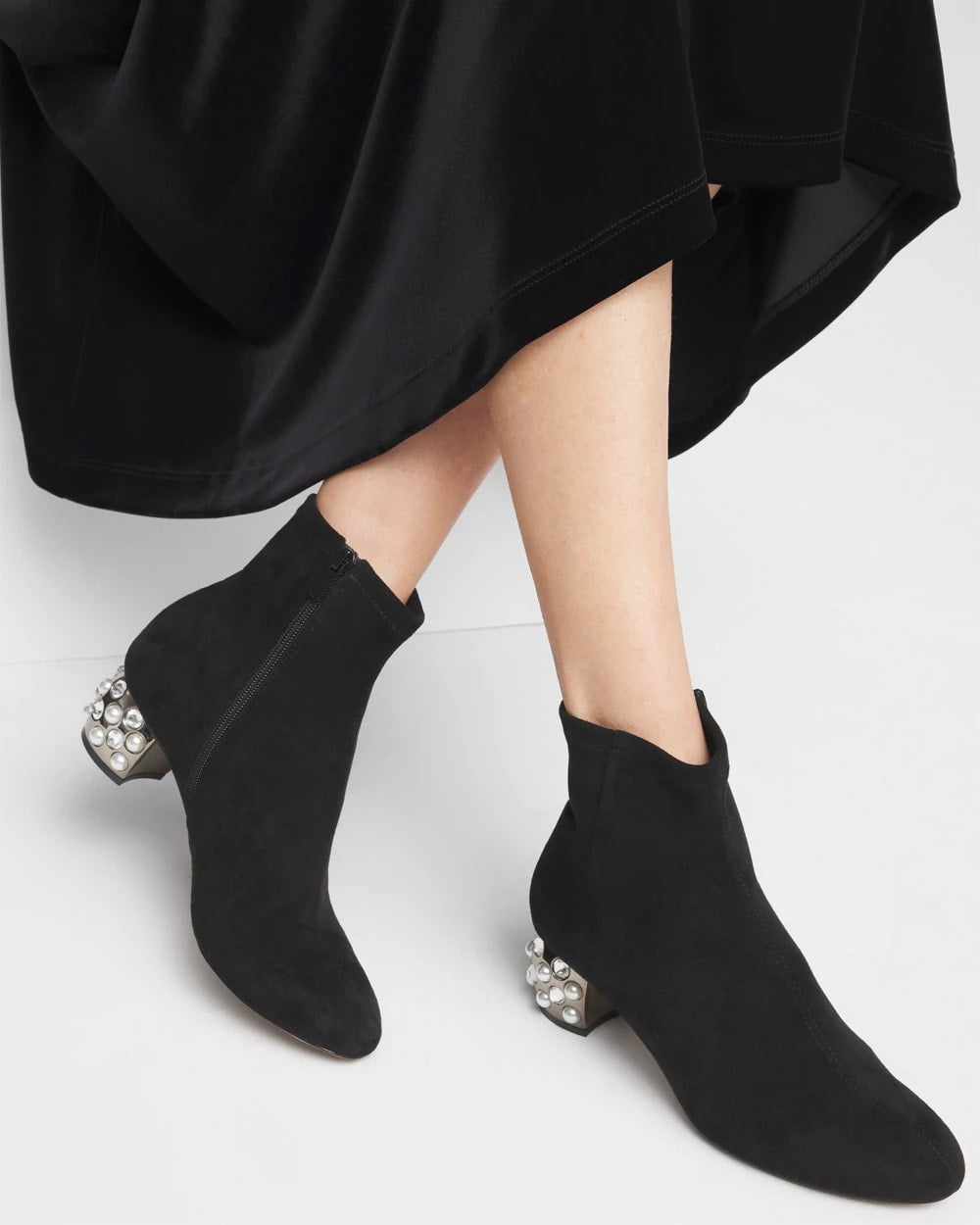 Chico's Best Seller | Danika Embellished Vegan Suede Boots