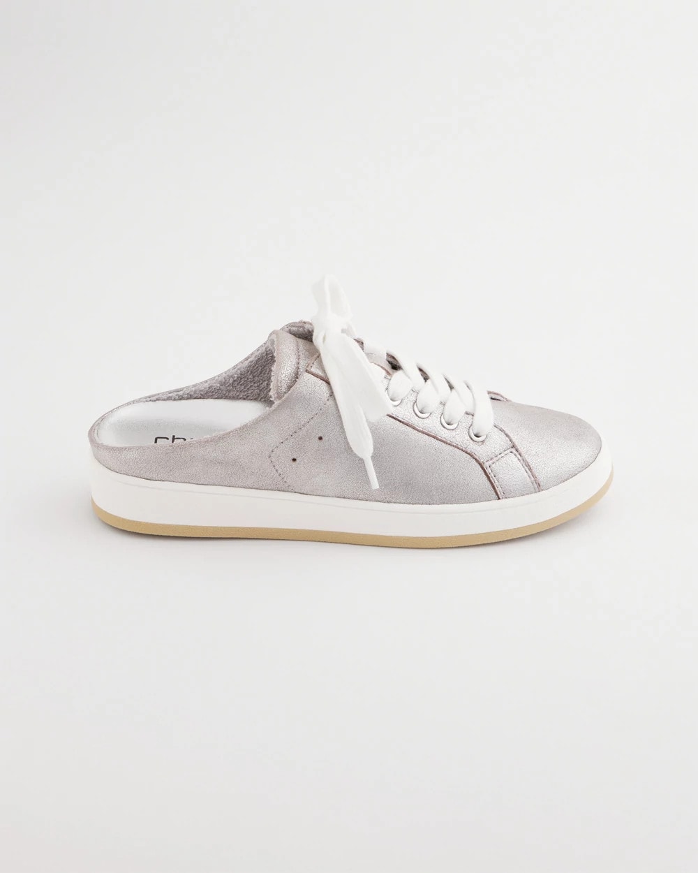 Chico's Recommended | Metallic Snap Slip-On Sneakers