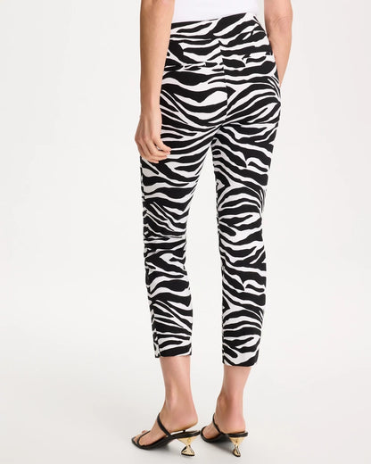 Chico's Best Price | Zebra Brigitte™ Slim Pull-On Crop Pant