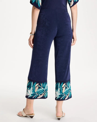 Chico's Deals | Travelers™ Palm Border Crop Pant