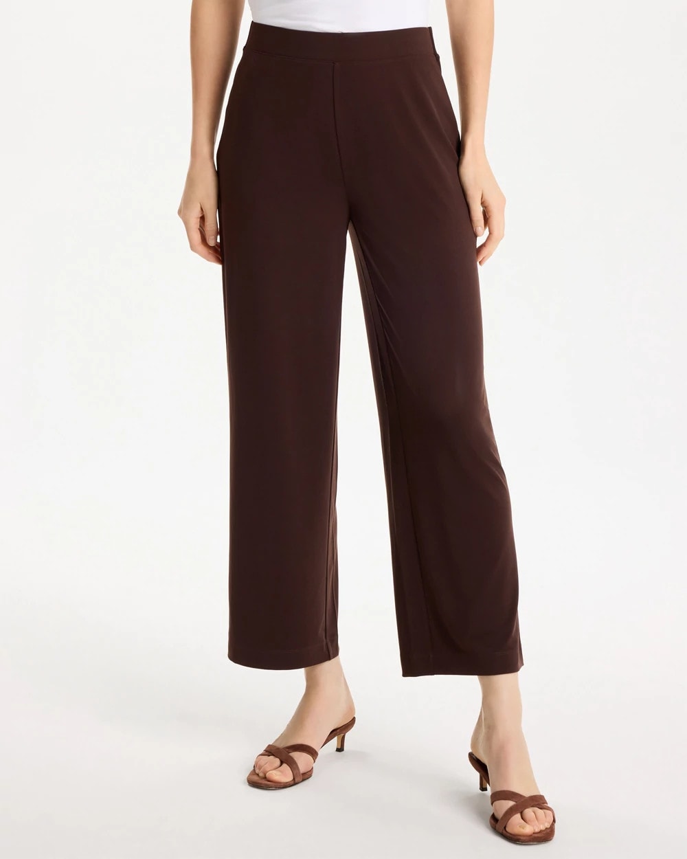 Chico's Exclusive | Travelers™ Knit Cropped Pants