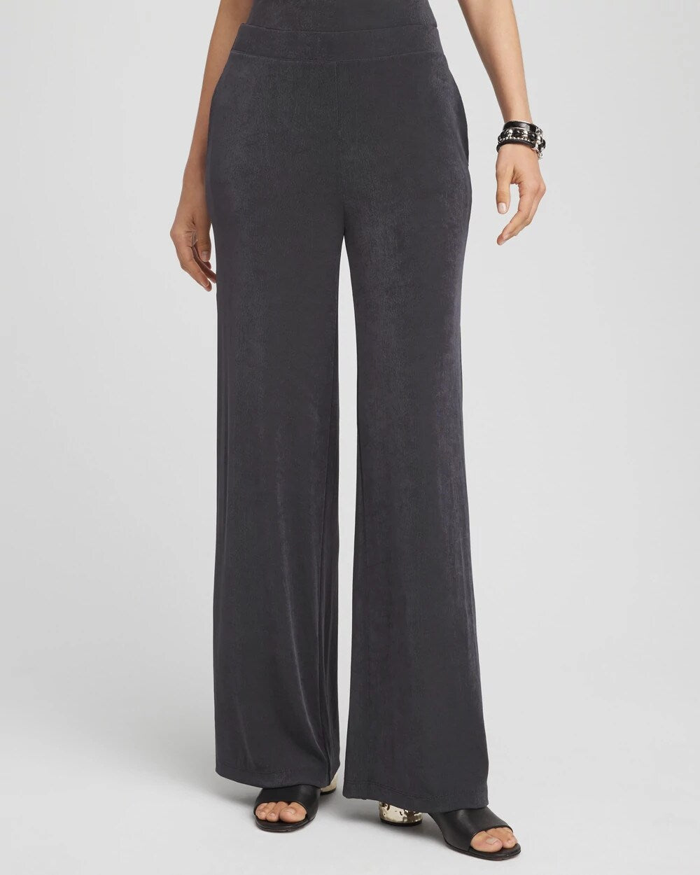 Chico's Discount | Petite Travelers™ Wide-Leg Pocket Pants