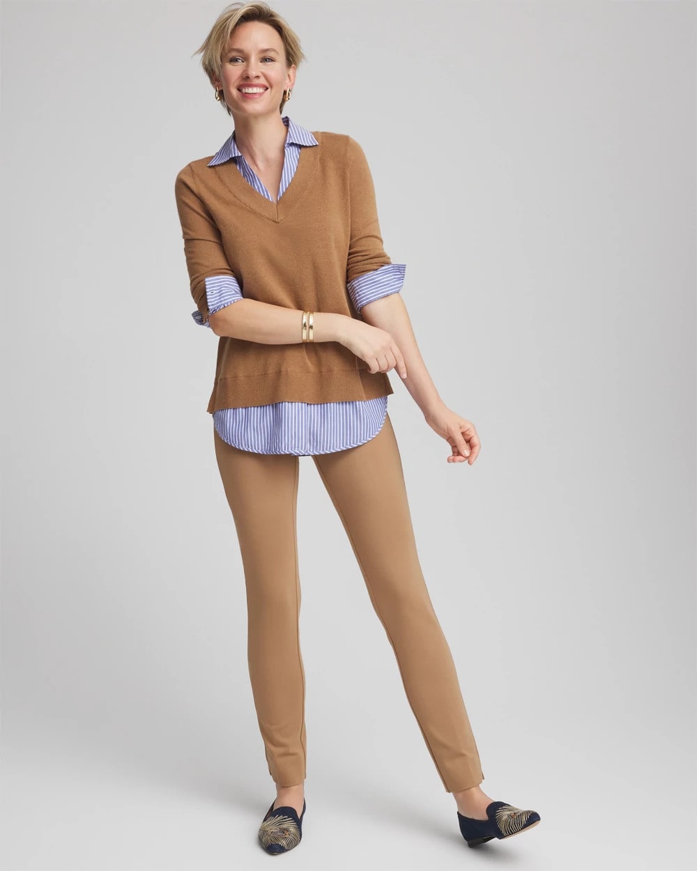 Chico's Smart Buy | Juliet Slim Trim Detail Pants