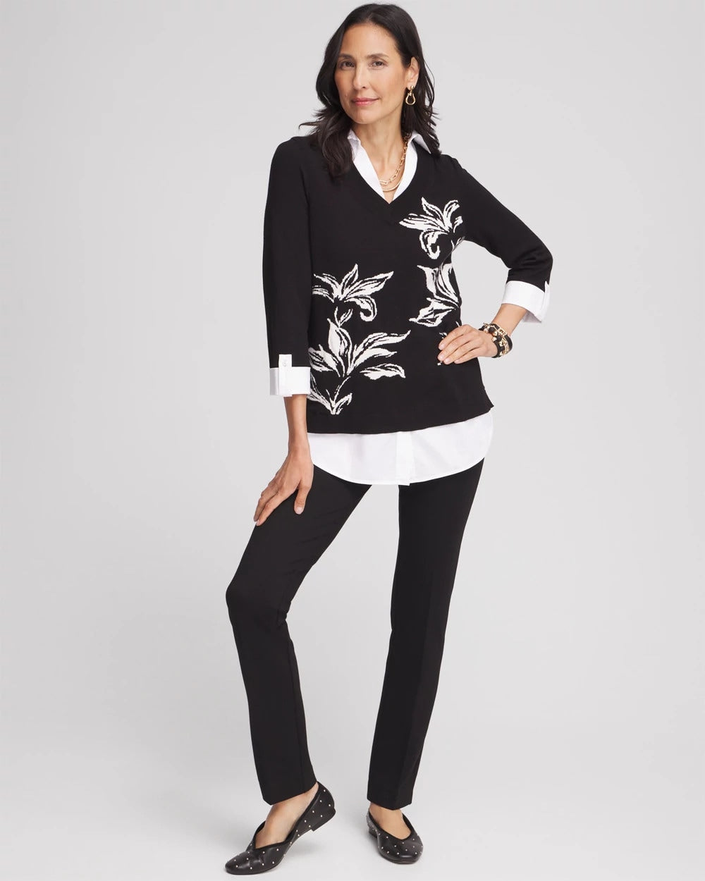 Chico's Latest | Juliet Slim Trim Detail Ankle Pants