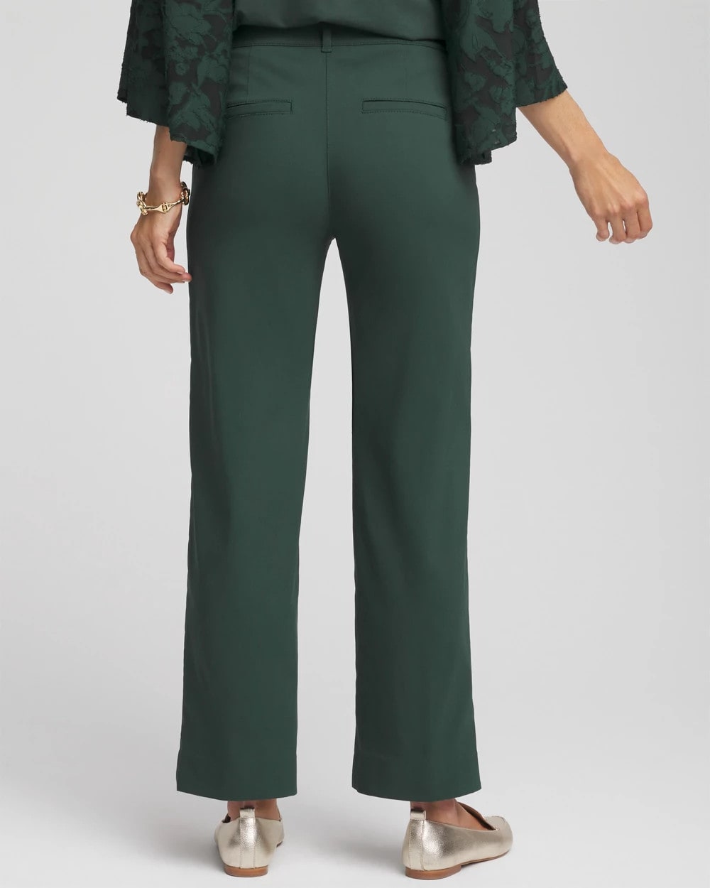 Chico's Sale | Petite Bi-Stretch Straight Ankle Pants