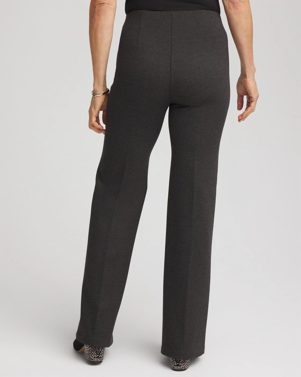 Chico's Hot Sale | Petite Juliet Wide Full-Length Ponte Pants