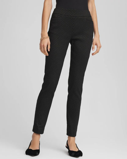 Chico's Latest | Brigitte™ Slim Ankle Jacquard Pants