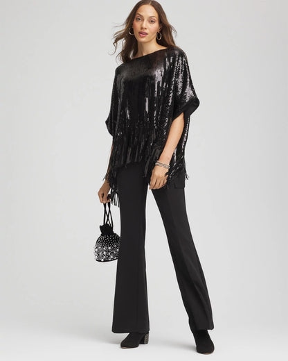 Chico's Smart Buy | Crepe Flared Trouser Pants