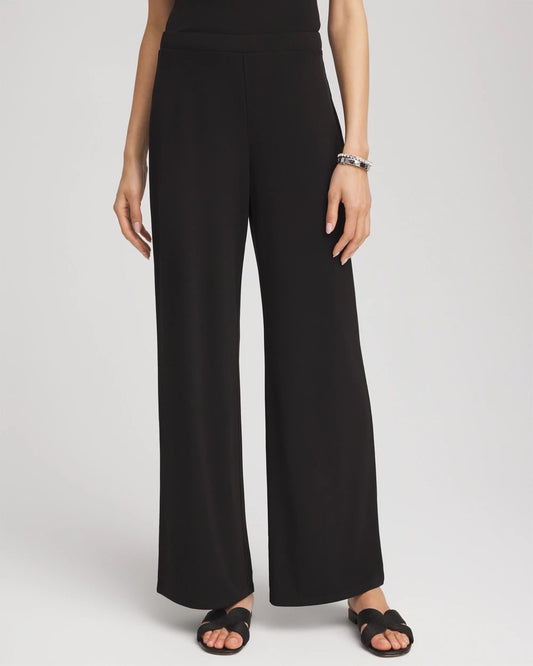 Chico's Customer Favorite | Travelers™ Knit Wide-Leg Pants