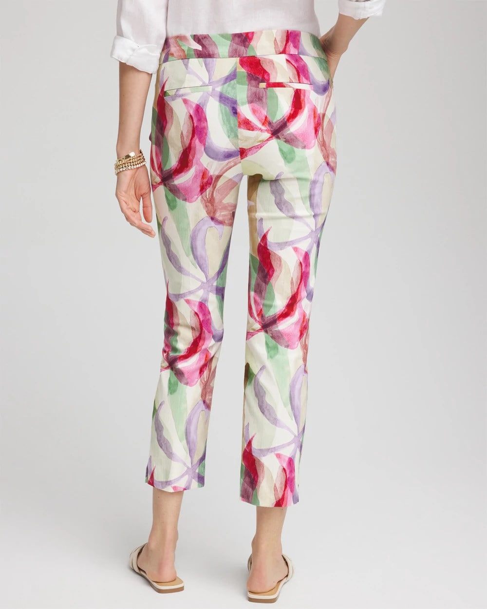 Chico's Trending | Brigitte™ Slub Slim Cropped Pants