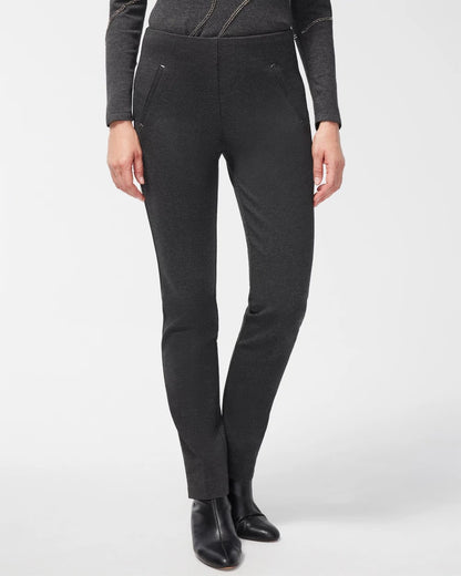 Chico's Latest | Juliet Trim Detail Ponte Pants