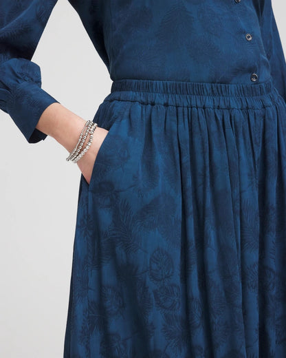 Chico's Hot Sale | Jacquard Culotte Wide-Leg Pants