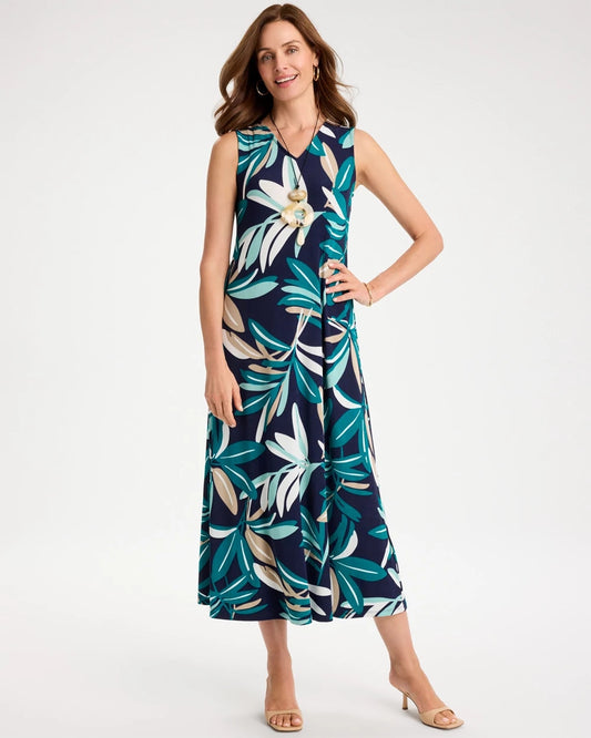 Chico's Signature | Travelers™ Palm Maxi Dress