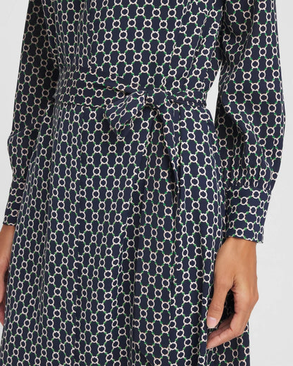 Chico's Signature | Chain Print Maxi Shirtdress