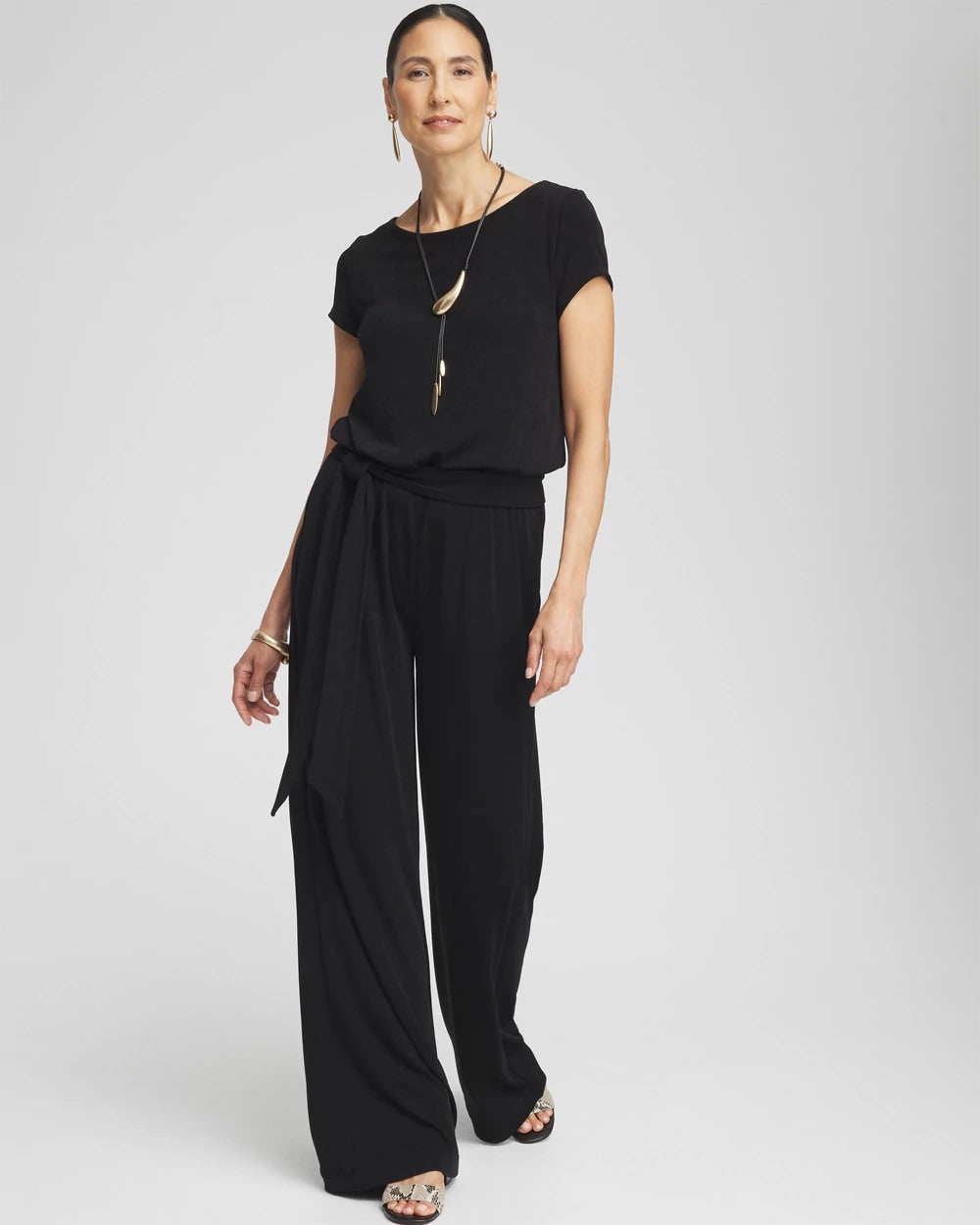 Chico's Exclusive | Travelers™ Cap Sleeve Jumpsuit