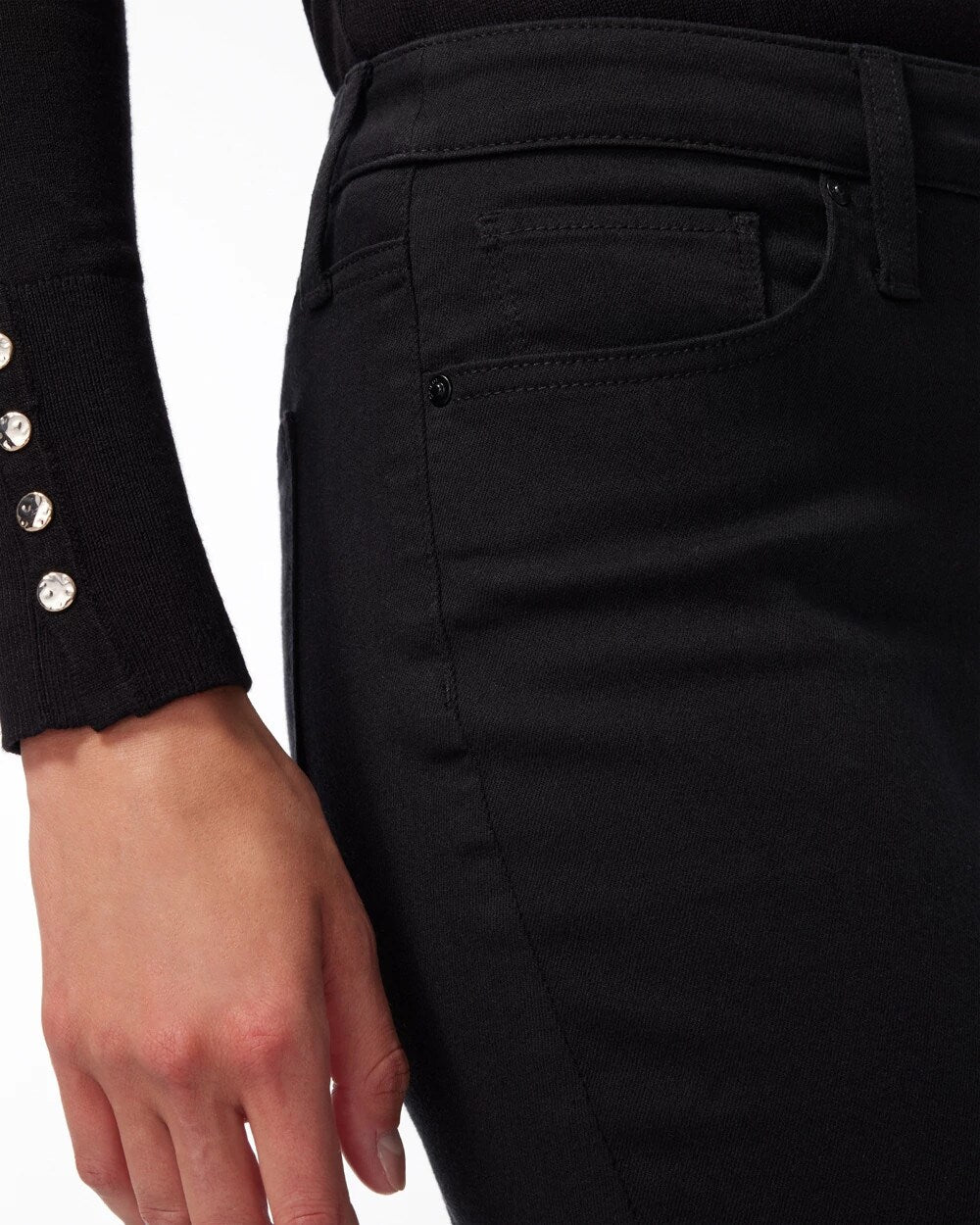 Chico's Popular | Girlfriend Slim Full-Length Jeans