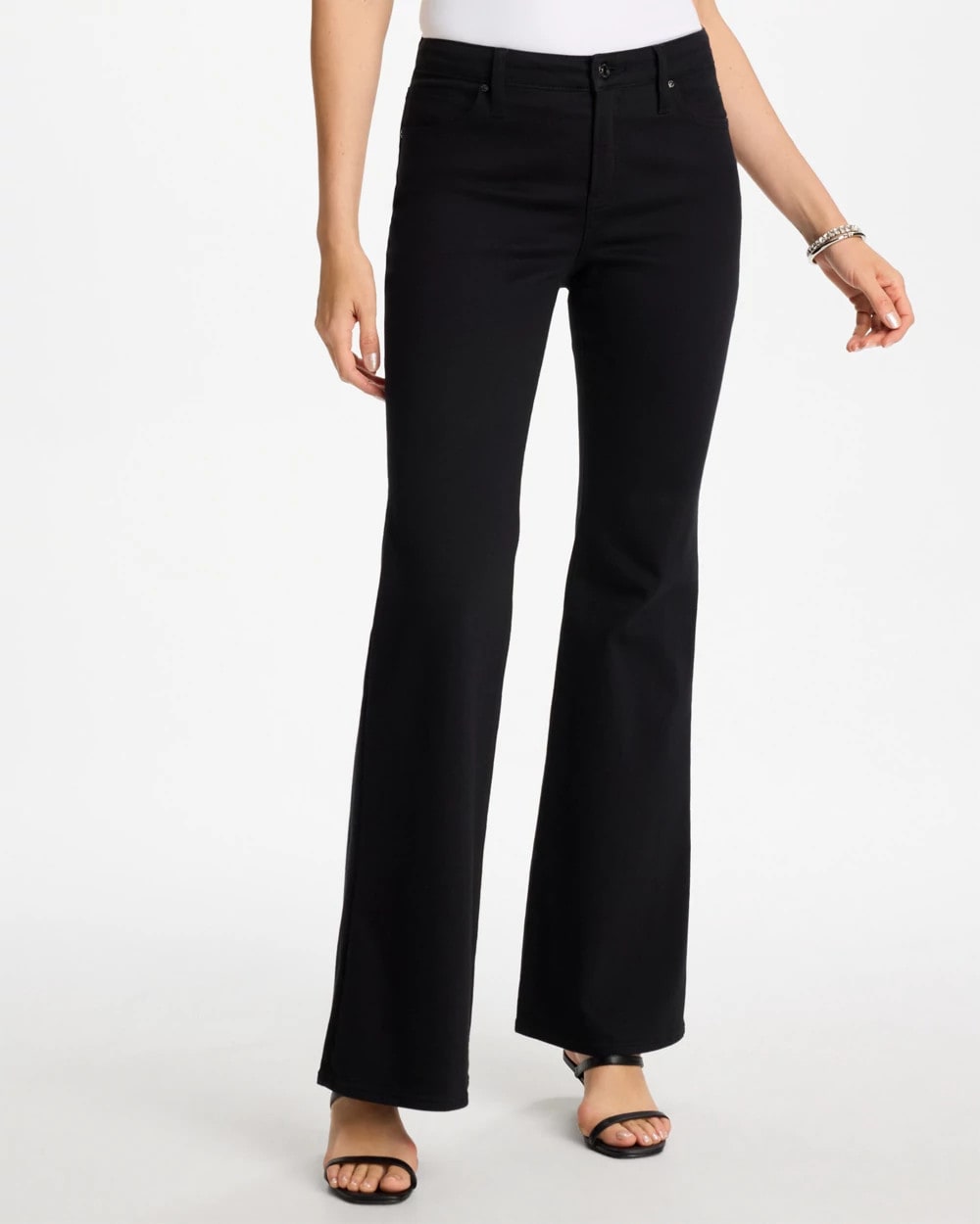 Chico's Trusted | Petite Girlfriend Flared Leg Jeans