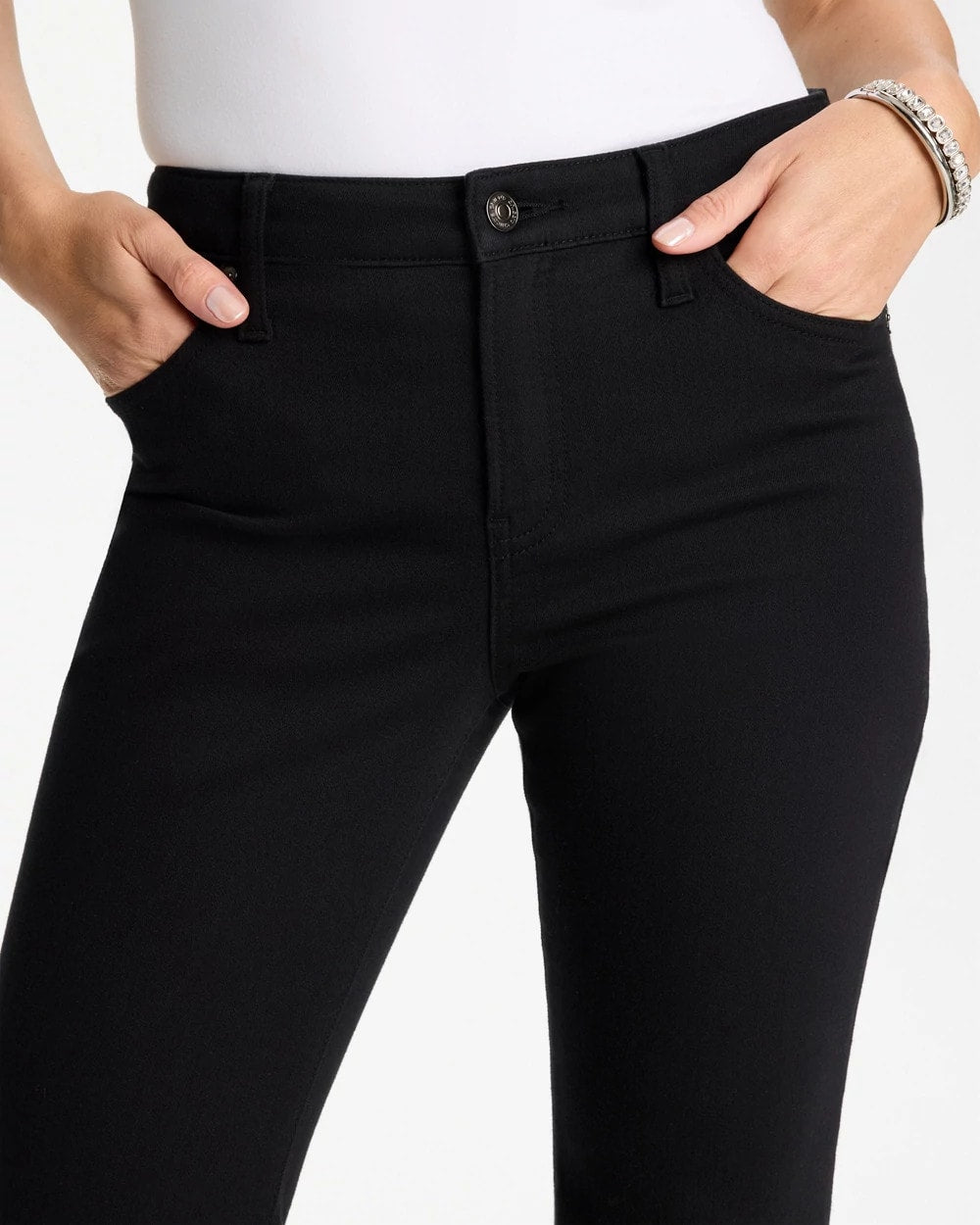 Chico's Trusted | Petite Girlfriend Flared Leg Jeans