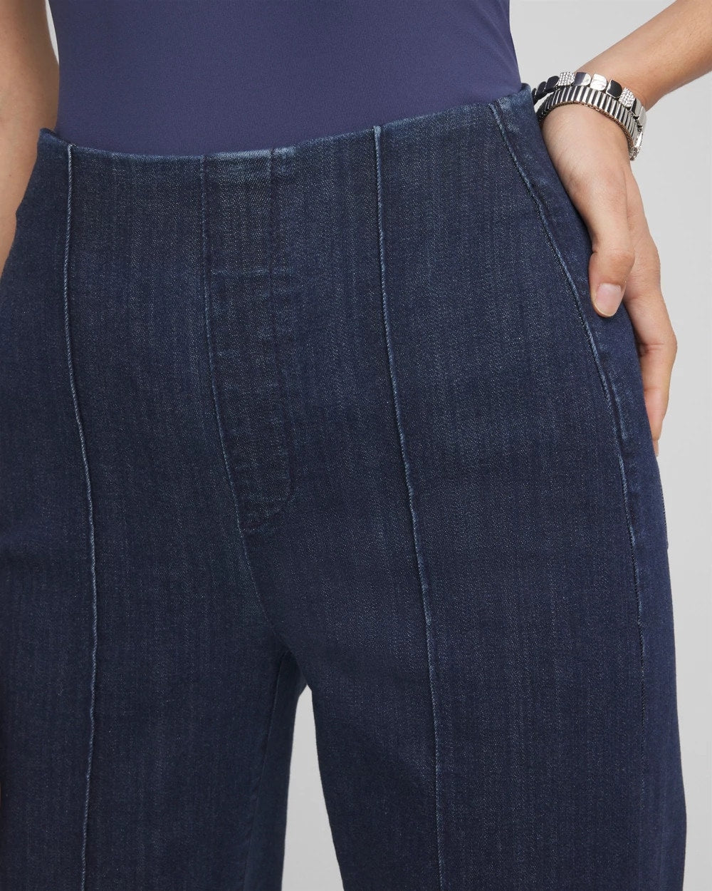 Chico's Hot Sale | Pull-On Wide-Leg Trouser Jeans