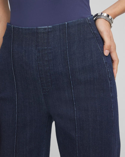 Chico's Hot Sale | Pull-On Wide-Leg Trouser Jeans