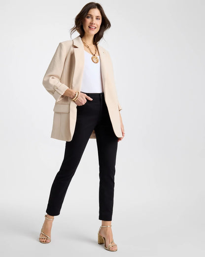 Chico's Signature | So Slimming Petite Girlfriend Ankle Jeans