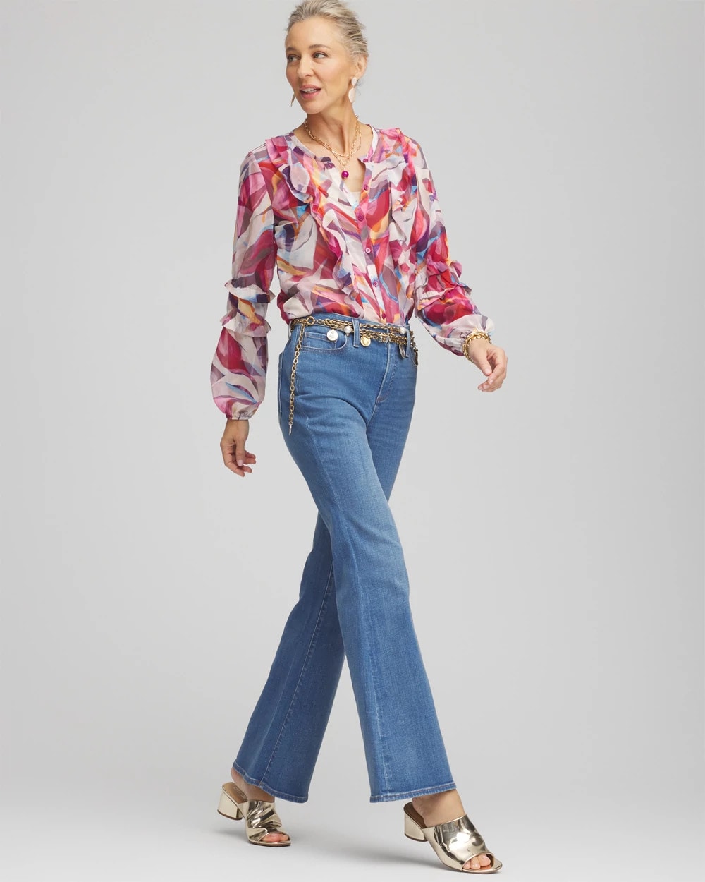 Chico's Classic | So Slimming® High Rise Flare Jeans