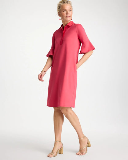 Chico's Smart Buy | Knit Flounce Sleeve Dress