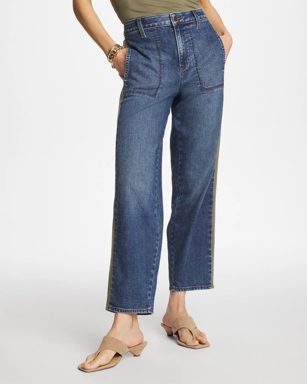 Chico's Value | Utility Barrel Jeans