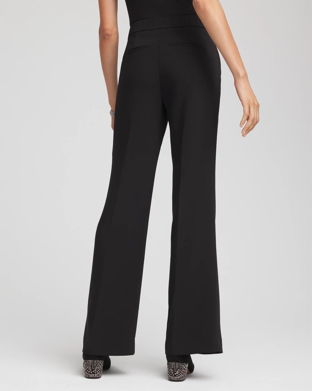 Chico's Best Seller | Crepe Flared Trouser Pants